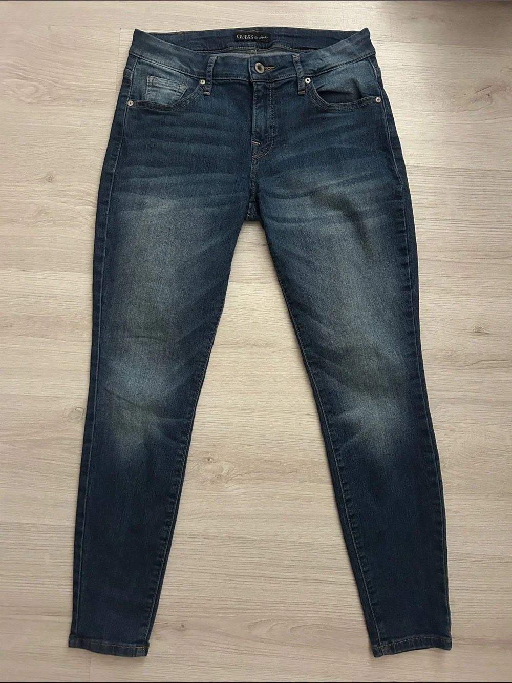 Guess Women's Dark Blue Skinny Jeans